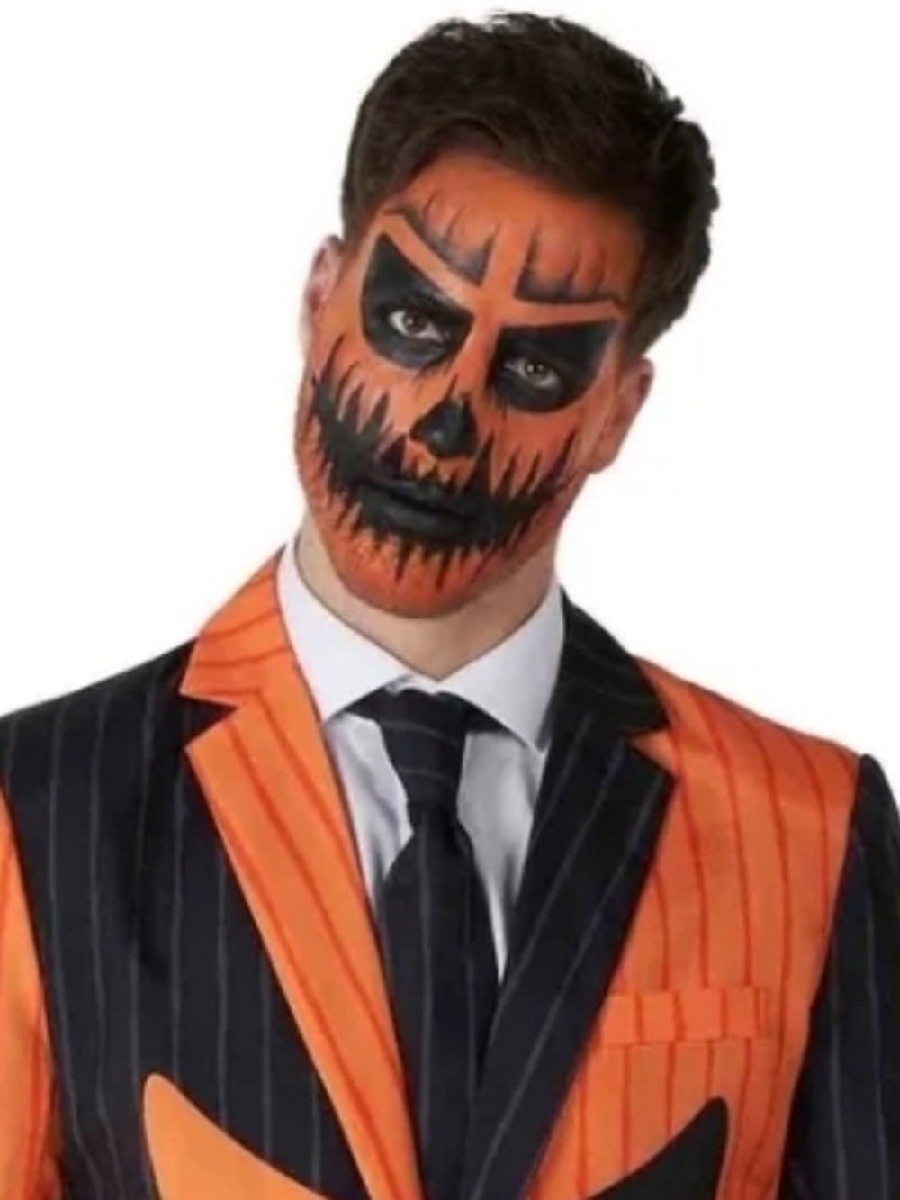 Jack-O Pinstripe Black - Halloween suit
Men's SuitSize XXL #halloween #costume - Picture 4 of 5
